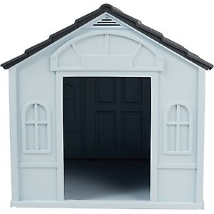 Frisco Plastic Outdoor Dog House, Medium