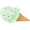 Show in main carousel: Frisco Mint Chocolate Chip Ice Cream Plush Dental Chew Cat Toy with Catnip & Catmint slide 1 of 6
