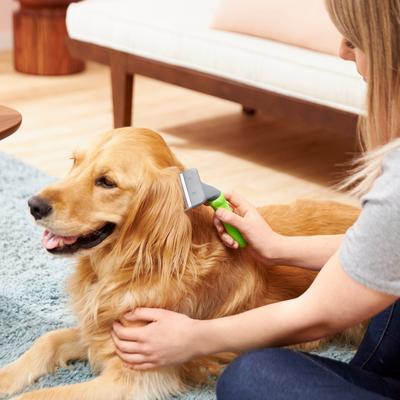 Show full view: Frisco Deshedding Cat & Dog Brush, Large, Medium to Long Hair slide 3 of 5