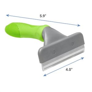 Frisco Deshedding Cat & Dog Brush, Large, Short to Medium Hair