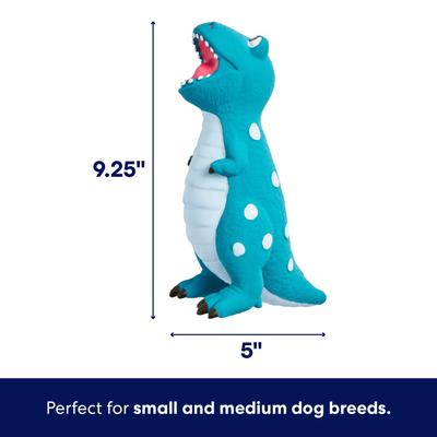 Show full view: Frisco Dinosaur Latex Squeaky Dog Toy, Small/Medium slide 2 of 7
