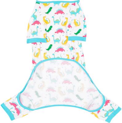 Show full view: Frisco Dinosaur Print Dog & Cat Jersey PJs, XXX-Large slide 5 of 10