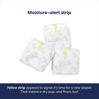 Show full view: Frisco Disposable Female Diapers, X-Large, 12 count slide 6 of 10