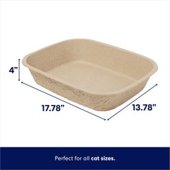Frisco Disposable Litter Box, Medium, 18-in, 3 count slide 2 of 5
