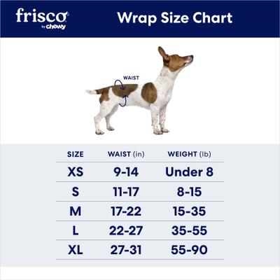 Show full view: Frisco Disposable Male Dog Wraps, Medium, 12 count slide 3 of 9