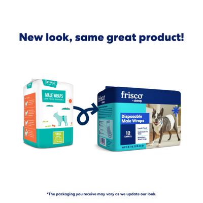 Show full view: Frisco Disposable Male Dog Wraps, Small, 12 count slide 2 of 9