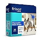 Frisco Disposable Male Dog Wraps, Small, 30 count
