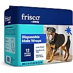 Frisco Disposable Male Dog Wraps, X-Large: 27 to 31-in waist, 12 count