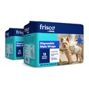 Frisco Disposable Male Dog Wraps, X-Small, 24 count