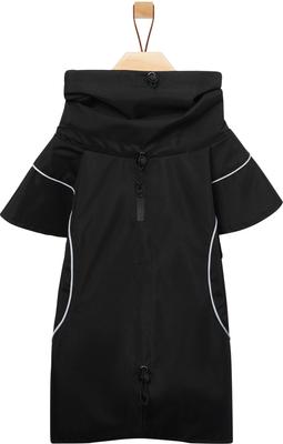 Show full view: Frisco Dog Cape Raincoat, Black, Medium slide 3 of 11