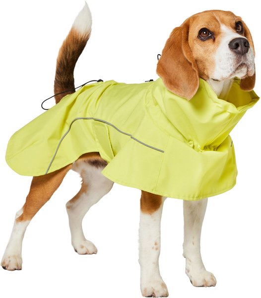 Show full view: Frisco Dog Cape Raincoat, Yellow, Medium slide 1 of 11