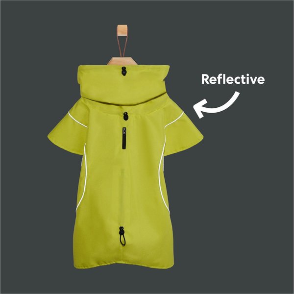 Show full view: Frisco Dog Cape Raincoat, Yellow, Medium slide 7 of 11
