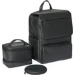 Show in main carousel: Frisco Dog & Cat Backpack Travel Bag with Double Bowl and Food Storage, Black slide 1 of 11
