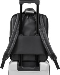 Frisco Dog & Cat Backpack Travel Bag with Double Bowl and Food Storage, Black slide 2 of 9