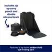 Show in main carousel: Frisco Dog & Cat Backpack Travel Bag with Double Bowl and Food Storage, Black slide 3 of 11