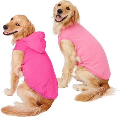 Show full view: Frisco Dog & Cat Basic Hoodie + T-Shirt, Pink, XX-Large slide 3 of 10
