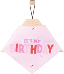 Frisco Dog & Cat Birthday Bandana, Pink, Medium/Large