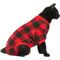Show in main carousel: Frisco Dog & Cat Cozy Polar Fleece PJs, Red Plaid, Small slide 5 of 9