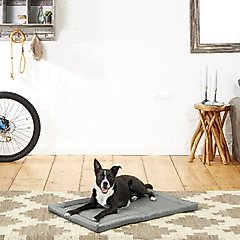 Frisco Dog Crate Mat, Dark Gray, 36-in