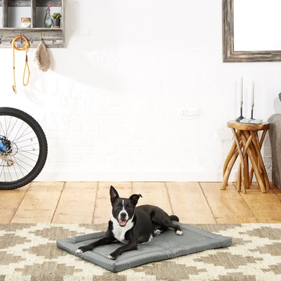 Frisco Frisco Dog Crate Mat, Dark Gray, 36-in