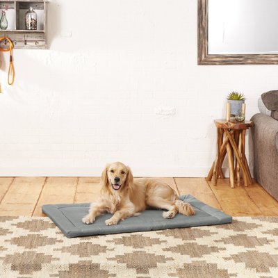 Frisco Frisco Dog Crate Mat, Dark Gray, 54-in