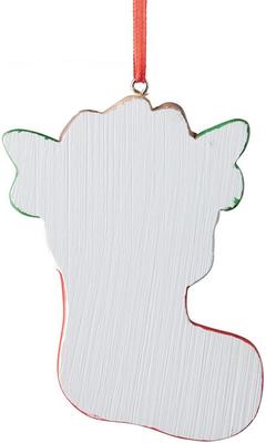 Show full view: Frisco Christmas Dog in Stocking Resin Personalized Ornament slide 4 of 7