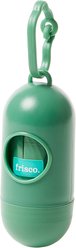 Frisco Dog Poop Bag Dispenser & Poop Bag Roll, Green, Scented Bags, 15 count roll