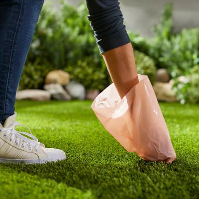 Show full view: Frisco Dog Poop Bag Solid Assortment in Teal Blue, Violet, Gray, & Coral slide 5 of 7