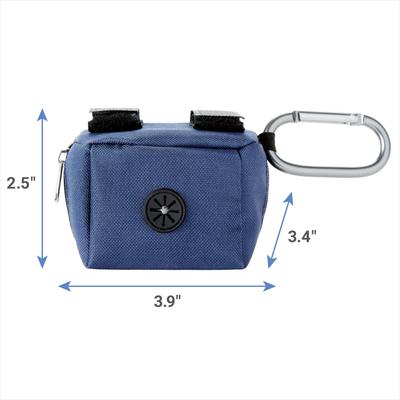 Show full view: Frisco Dog Poop Bags with Fabric Dispenser, Navy, 30 count slide 2 of 9