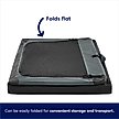 Show in main carousel: Frisco Dog & Small Pet Indoor & Outdoor 3-Door Collapsible Soft-Sided Crate, Dark Gray, Med: 30-in L x 21-in W x 21-in H slide 6 of 8