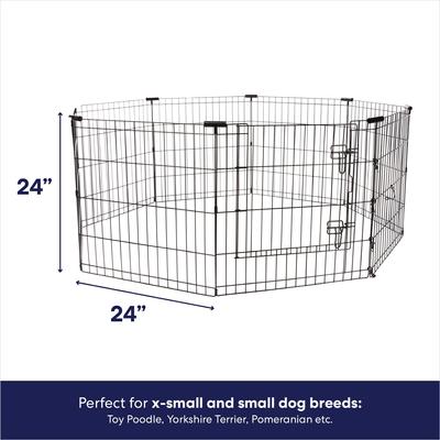 Frisco Dog & Small Pet Wire Exercise Pen with Step-Through Door