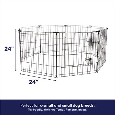 Frisco Dog & Small Pet Wire Exercise Pen with Step-Through Door