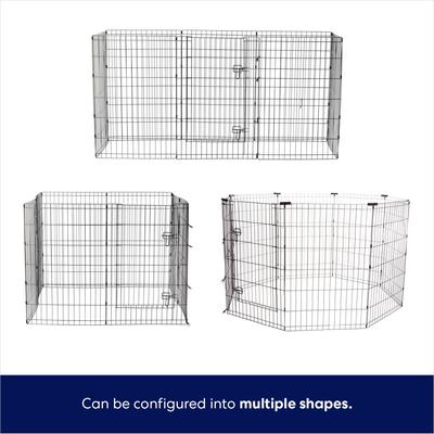 Frisco Dog & Small Pet Wire Exercise Pen with Step-Through Door