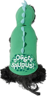 Show full view: Frisco Doggiesaurus Dog & Cat Hoodie, Green, Large slide 3 of 9