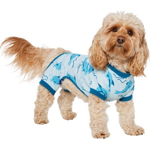 Frisco Dolphin Dog & Cat PJs, Blue, Medium