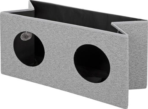 Show full view: Frisco Double Cube Stackable & Collapsible Cat Condo, Gray slide 7 of 10