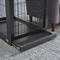 Show in main carousel: Frisco Double Door Furniture Style Crate, Black, Medium + Mocha Swirl Dog Crate Mat, 30-in slide 4 of 9
