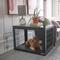 Show in main carousel: Frisco Double Door Furniture Style Dog Crate, Black, Medium slide 1 of 9