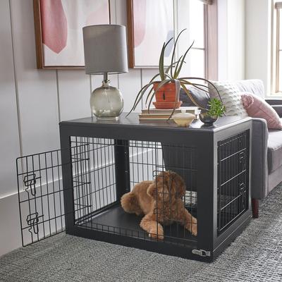 Frisco Double Door Furniture Style Dog Crate