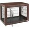 Show in main carousel: Frisco Double Door Furniture Style Dog Crate, Brown, Medium slide 6 of 9
