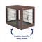 Show in main carousel: Frisco Double Door Furniture Style Dog Crate, Brown, Med/Large slide 4 of 9