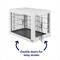 Show in main carousel: Frisco Double Door Furniture Style Dog Crate, White, Medium/Large slide 4 of 9