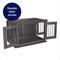 Show in main carousel: Frisco Double Door Wood & Metal Furniture Style Dog Crate, Espresso, Medium, 1 count slide 4 of 9