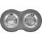 Show in main carousel: Frisco Double Stainless Steel Pet Bowl with Silicone Mat, Light Gray, Small: 1.5 cup slide 5 of 10