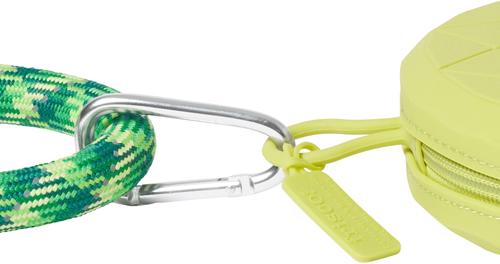 Show full view: Frisco Double Travel Collapsible Silicone Dog & Cat Bowl, Lime, Medium: 3 cup slide 4 of 9