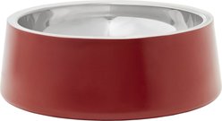 Frisco Double Wall Insulated Dog & Cat Bowl, Maroon, 4 cup, 1 count
