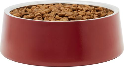Show full view: Frisco Double Wall Insulated Dog & Cat Bowl, Maroon, 4 cup, 1 count slide 4 of 11