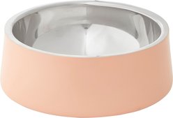 Frisco Double Wall Insulated Dog & Cat Bowl, Peach, 4 cup, 1 count