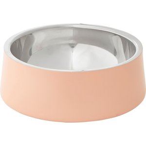 Frisco Double Wall Insulated Dog & Cat Bowl, Peach, 4 cup, 1 count