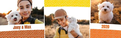 Show full view: Frisco Double Walled Colored Dots Personalized Tumbler, 30-oz cup slide 3 of 7